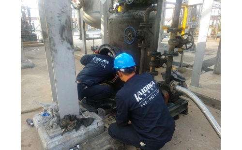 導熱油爐檢修時該怎樣清洗