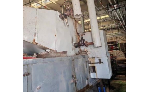 2024年4月4日河北保定導熱油烘箱換熱器生產線清洗