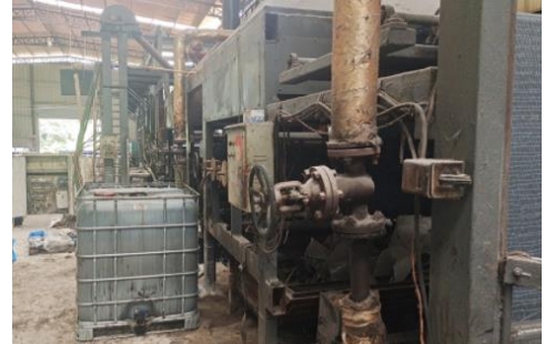 福建龍巖防水材料公司導熱油鍋爐系統整體清洗