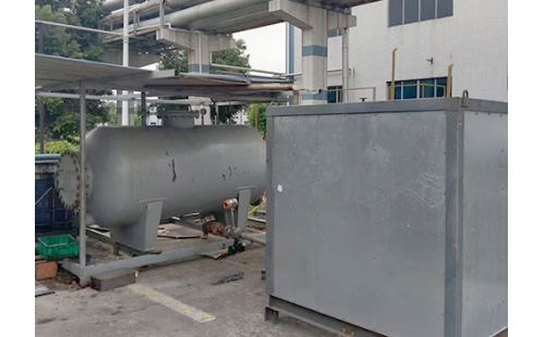 2024年11月2日湖北武漢60噸導熱油系統整體清洗換油工程結束